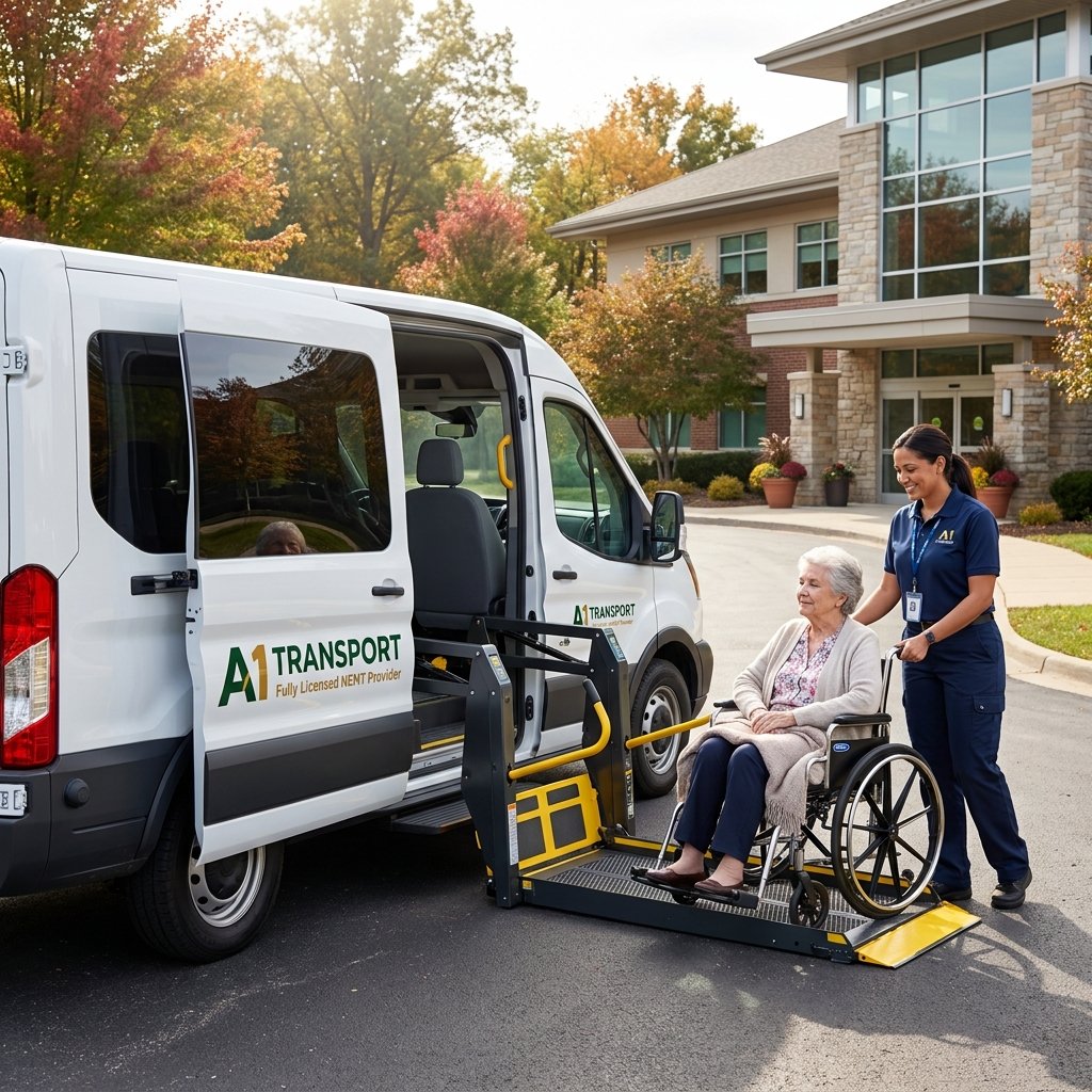 A1 Transport NEMT medical transportation vehicle